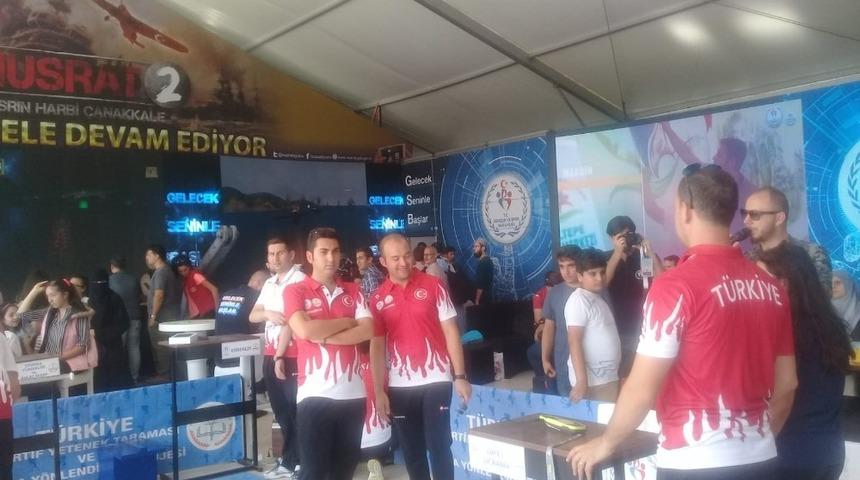 Teknofest İstanbul Havacılık ve Uzay festivaline katıldılar