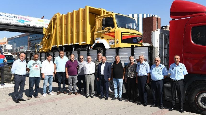 Kardeş belediye Hekimhan&rsquo;a ara&ccedil; desteği