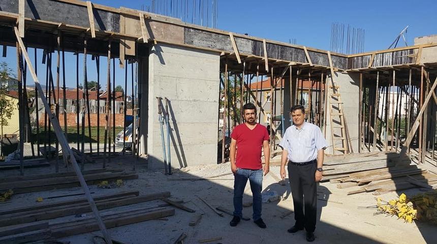 Başkan Yal&ccedil;ın, Hanımlar Lokali ve Sosyal Tesis projesini inceledi