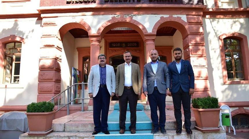 İl Başkanı Karabıyık, Başkan Can ile bir araya geldi