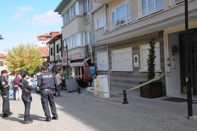 Avukatlık bürosu binasına av tüfekli saldırı