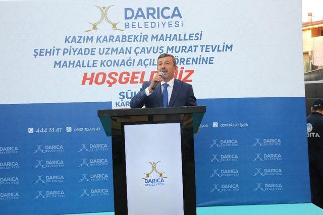 Darıca Kazım Karabekir Mahalle Konağı açıldı