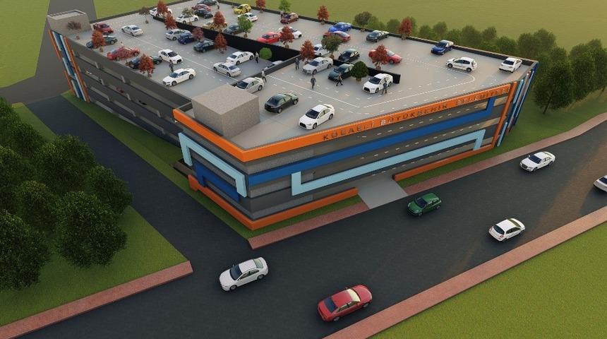 Gebze&rsquo;ye 7 katlı otopark yapılacak