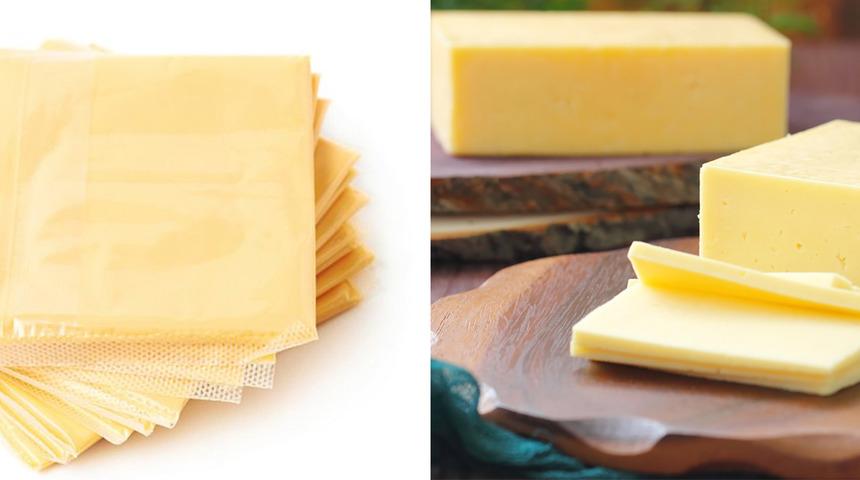 Tost peyniri ile kaşar peyniri arasındaki farkı biliyor musunuz?