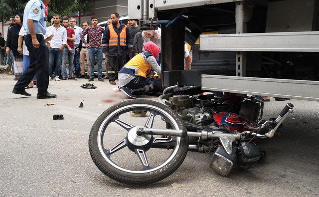 Kaza yerinden geçen anneyi ağlatan tesadüf