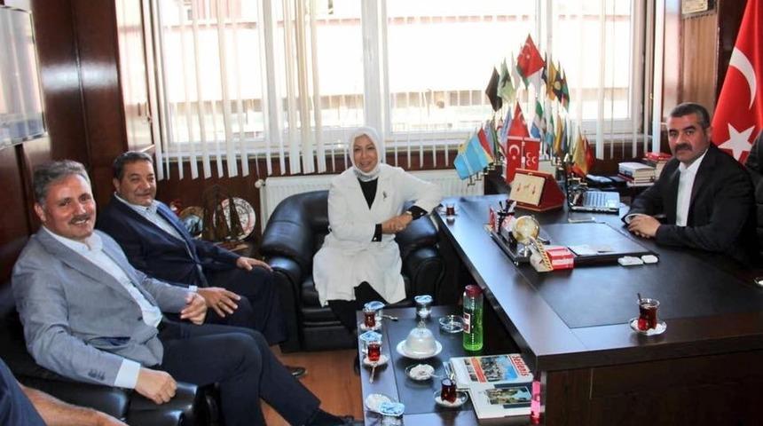 AK Parti&rsquo;den MHP&rsquo;ye ziyaret