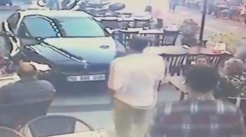 Lüks otomobiliyle ortalığı birbirine kattı! 'Hatırlamıyorum'