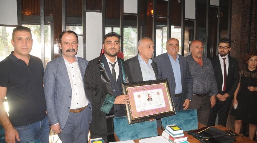 Şırnak Barosunda mazbata t&ouml;reni d&uuml;zenlendi