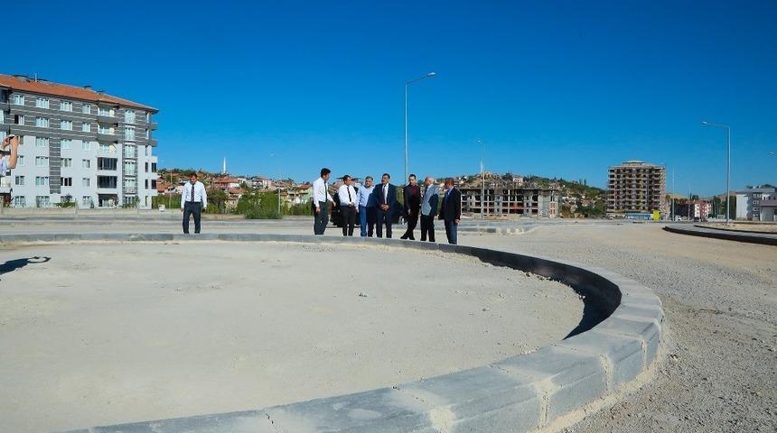 Başkan Gürkan çalışmalarını yerinde inceledi