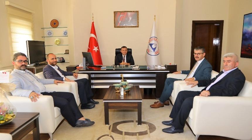 AK Parti İl Başkanı Çopuroğlu’ndan Rektörümüze Ziyaret