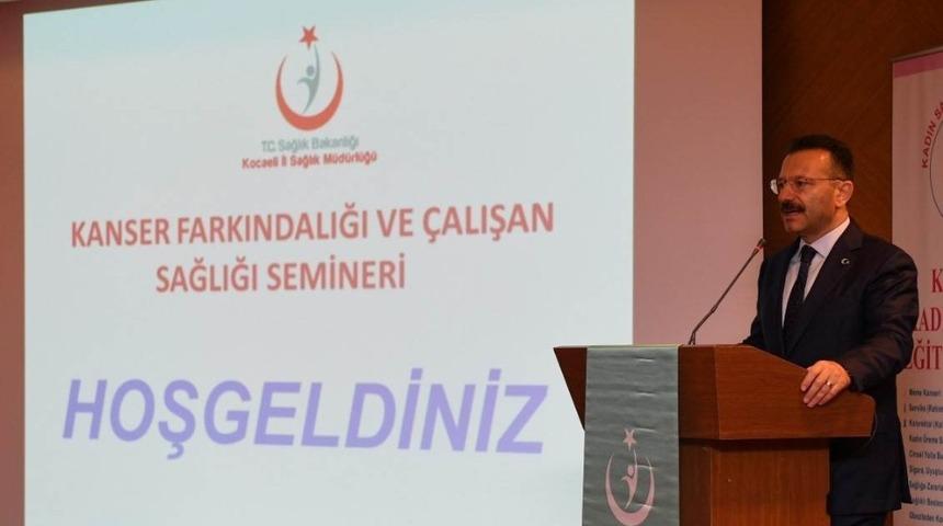 “Kanser Farkındalığı ve Çalışan Sağlığı Semineri” düzenlendi