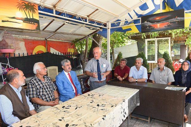 Başkan Polat, vatandaşlar bir araya deldi