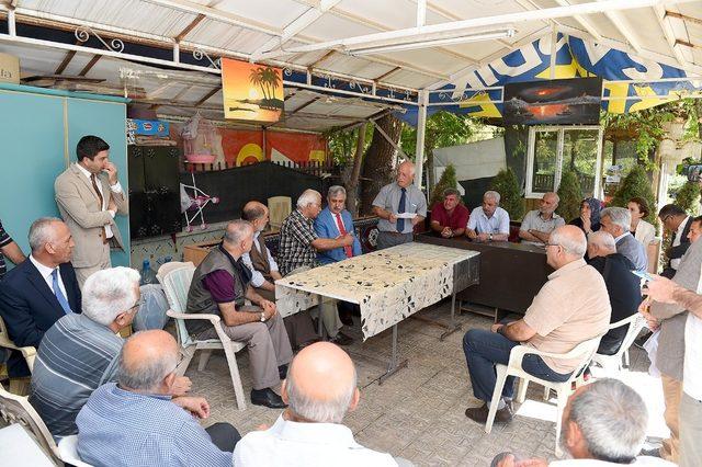 Başkan Polat, vatandaşlar bir araya deldi