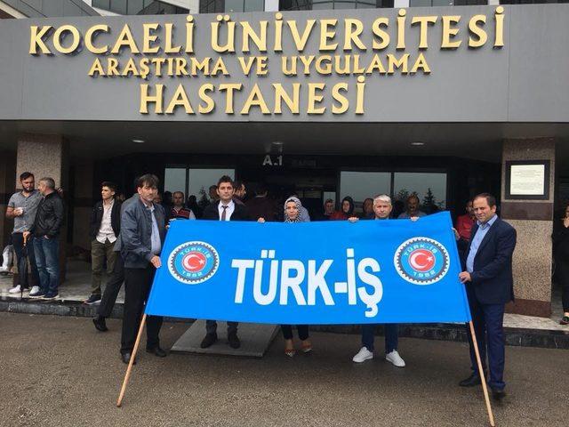 Türk-İş Kocaeli Üniversitesi’nde çalışan üyeleri için bir araya geldi