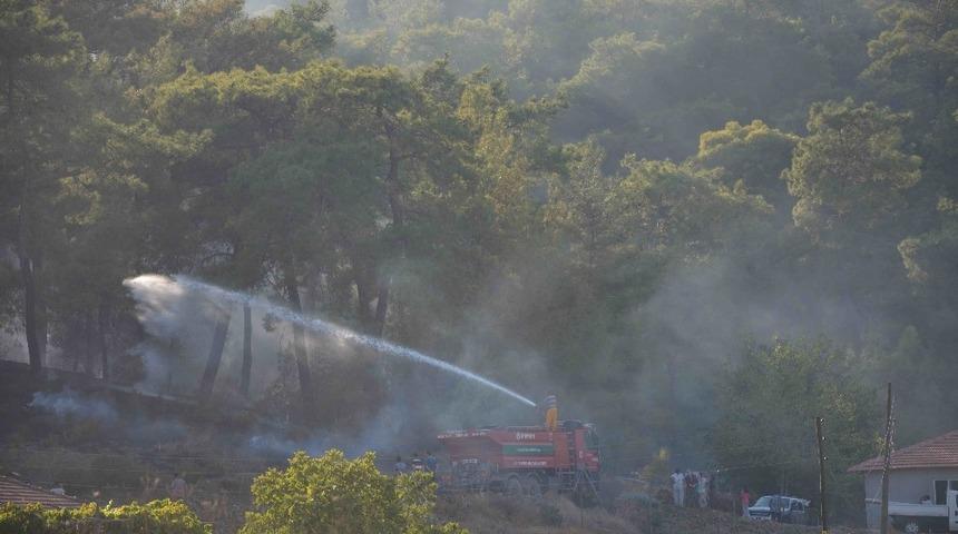 Ortaca&rsquo;da orman yangını