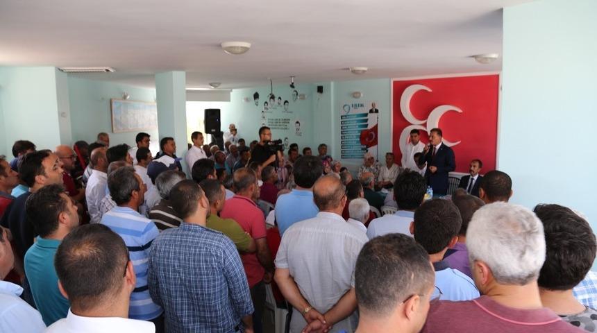 Tuna: "Mersin B&uuml;y&uuml;kşehir Belediyesi&rsquo;ndeki bayrağı d&uuml;ş&uuml;rmeyeceğiz"