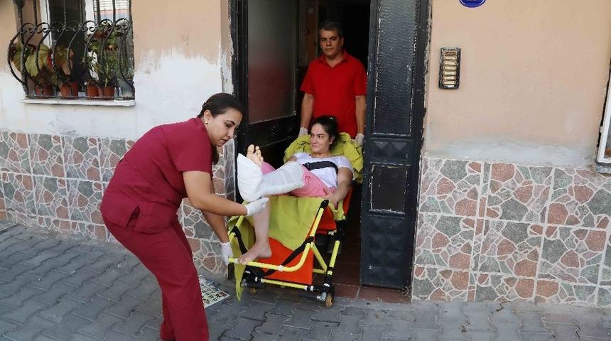 Bayraklı&rsquo;da hasta nakil hizmeti