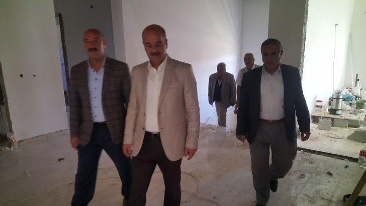 Başkan Bulut, okul inşaatını denetledi G2