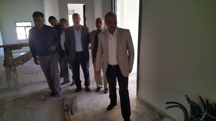 Başkan Bulut, okul inşaatını denetledi G4