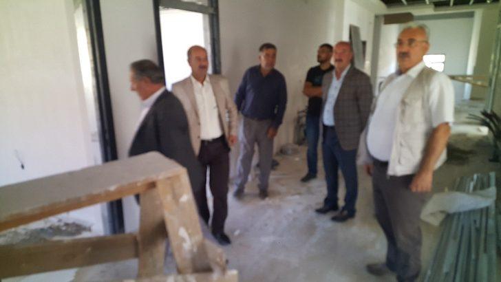 Başkan Bulut, okul inşaatını denetledi G5