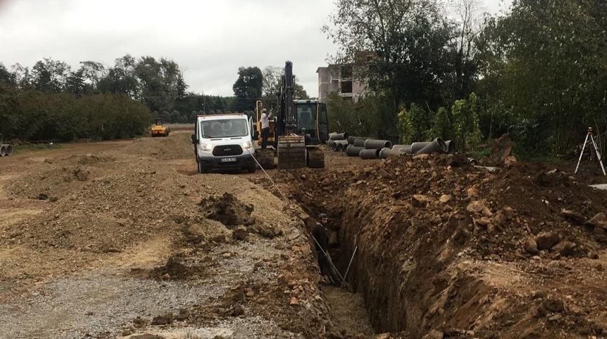 D&uuml;zce&rsquo;de altyapı &ccedil;alışmaları s&uuml;r&uuml;yor