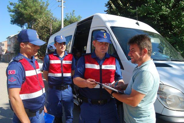 Malkara’da okul servislerine sıkı denetim