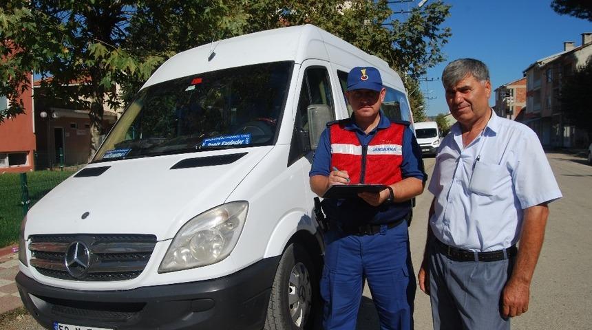 Malkara&rsquo;da okul servislerine sıkı denetim