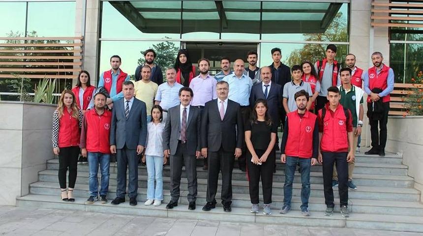 M&uuml;d&uuml;r İnan&ccedil;&rsquo;tan M&uuml;d&uuml;r Tevke&rsquo;ye ziyaret