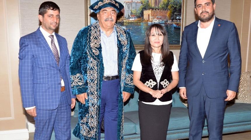 Kazakistanlı gazeteciler SANKO&rsquo;da