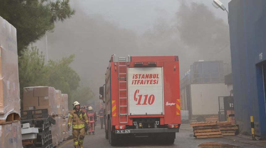 Tuzla Organize Sanayi Bölgesinde yangın!