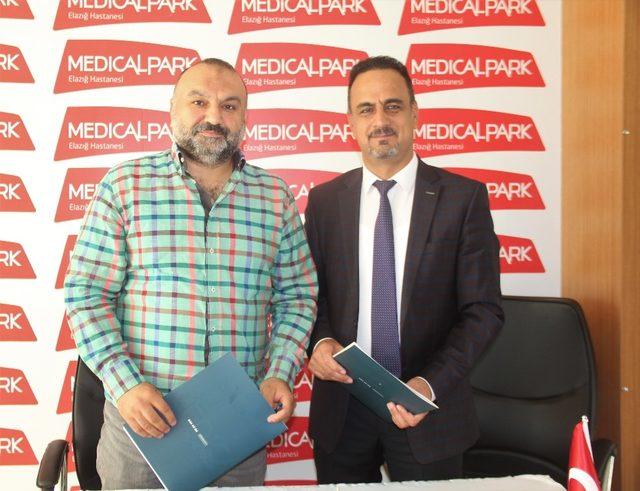 Elazığspor ile Medical Park Hastanesi arasında sponsorluk protokolü imzalandı