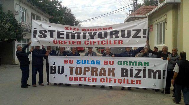 K&ouml;yl&uuml;ler, Istranca Ormanları na kil ocağı &Ccedil;ED toplantısını yaptırmadı 4