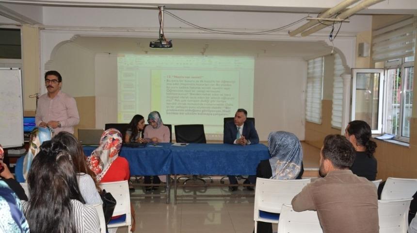 Ücretli öğretmenlerle toplantı yapıldı