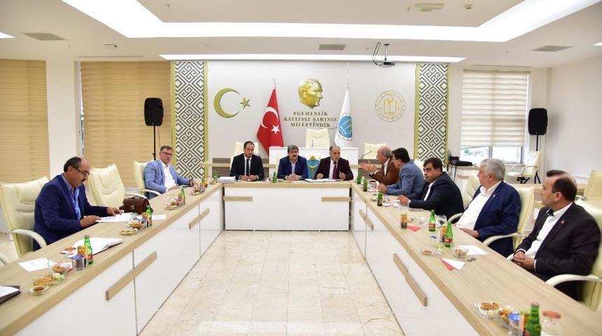 Bilecik Belediyeler Birliği toplantısı yapıldı