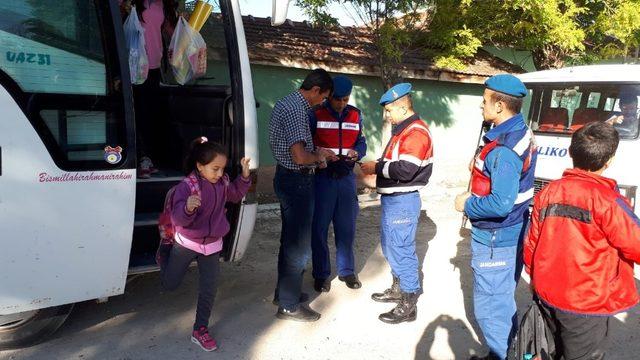 Jandarma ekiplerinden çocuklar için ‘Huzur’ uygulaması