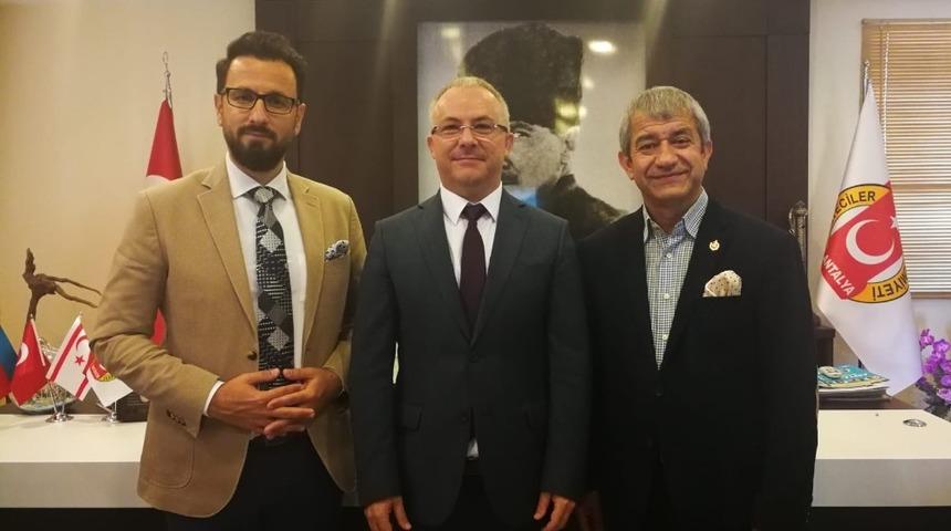 KKTC&rsquo;nin Antalya Başkonsolosu ve Turizm Temsilcisinden AGC&rsquo;ye ziyaret