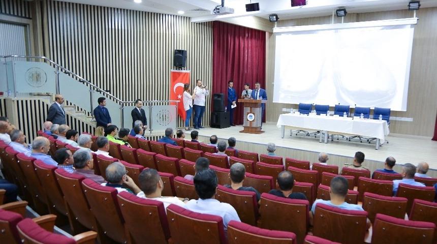 Başkan G&uuml;rkan, servis şof&ouml;rleri ile bir araya geldi