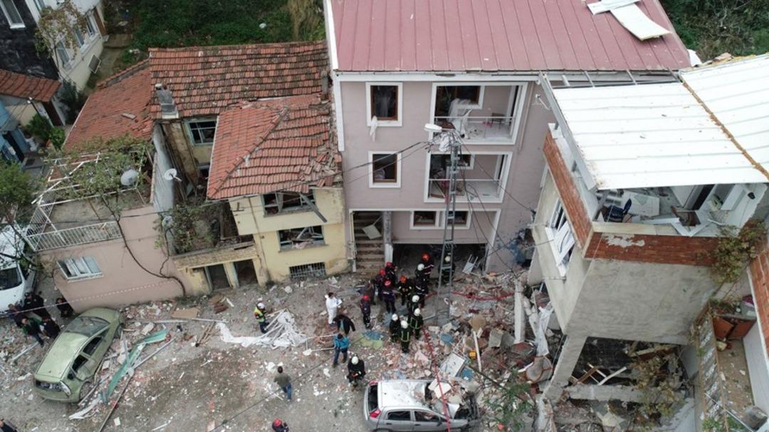 Bursa'da doğalgaz patlaması 