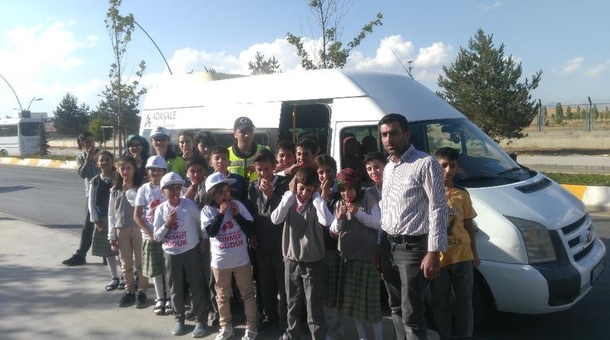 Ağrı&rsquo;da okul servislerine sıkı denetleme