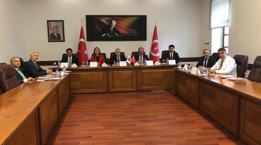 Rekt&ouml;r &Ccedil;akar, Batı Karadeniz &Uuml;niversiteler birliği toplantısına katıldı