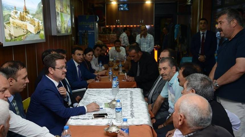 Vatandaşla huzur toplantısı yapıldı