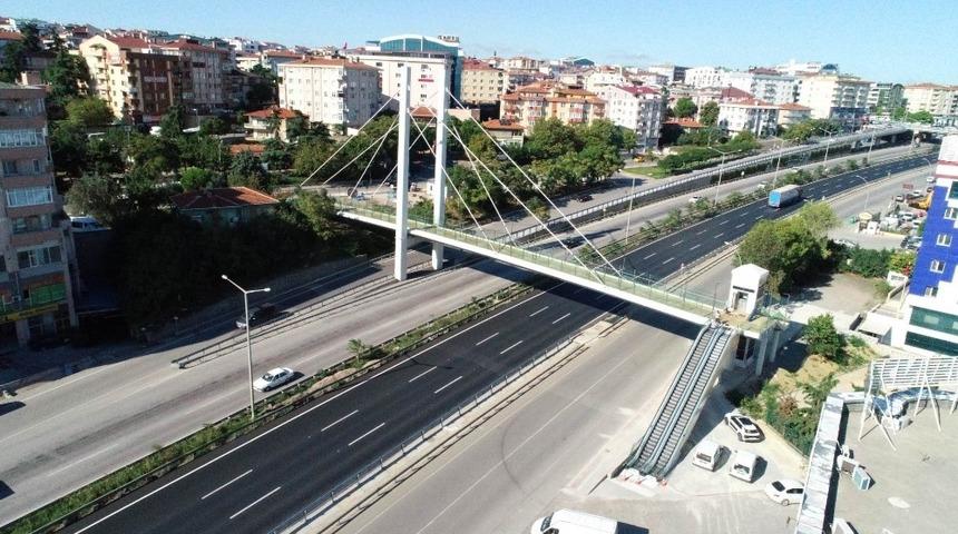 Gebze&rsquo;deki k&ouml;pr&uuml;yle yayalar daha g&uuml;vende olacak