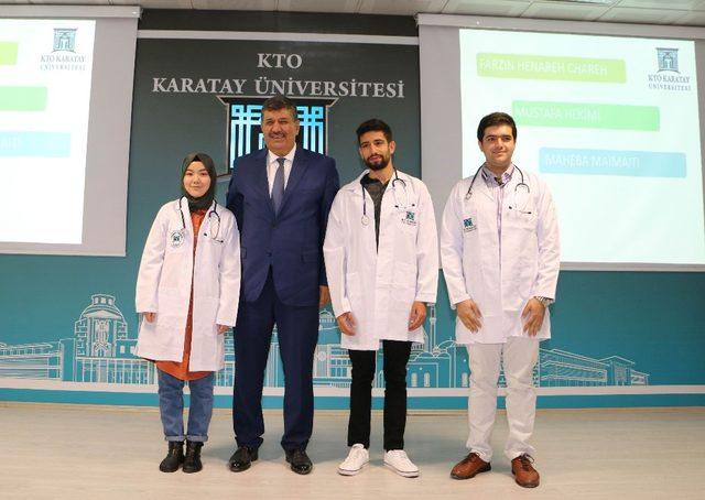 KTO Karataylı, doktor adaylarının beyaz önlük heyecanı