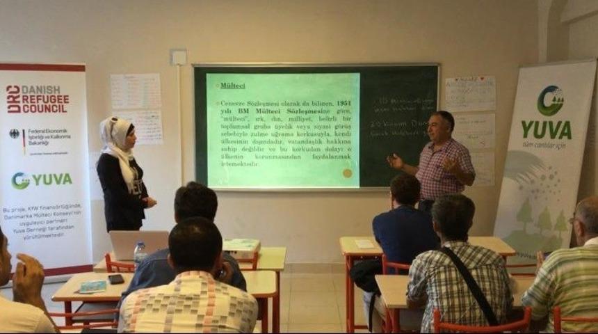 Mersin’de mülteci eğitimi