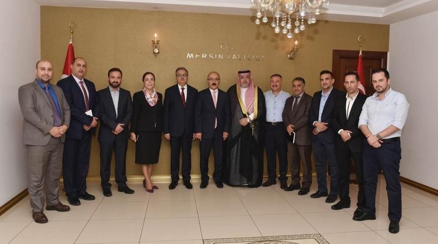 Ortadoğu End&uuml;striyel Serbest B&ouml;lge Delegasyonu Vali Su&rsquo;yu ziyaret etti