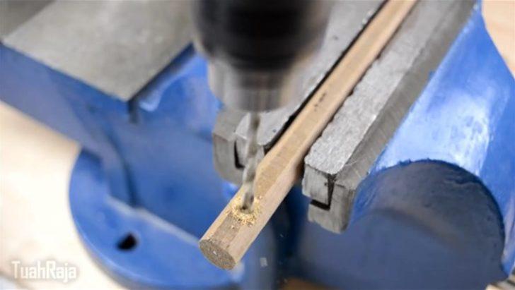 Evde çekirdek makinesi yaptı  G5