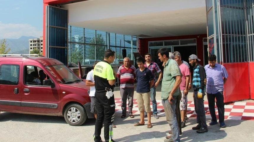 Kumluca polisinden esnafa uyarı