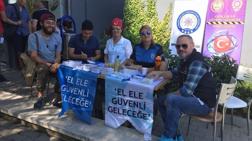 Yalova &Uuml;niversite&rsquo;si &ouml;ğrencileri bilgilendirdi