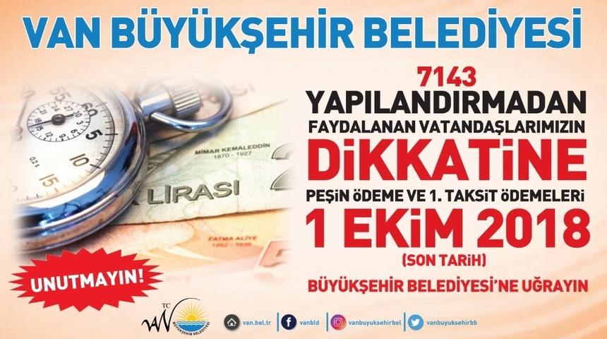 Van B&uuml;y&uuml;kşehir Belediyesinden hafta sonu mesaisi