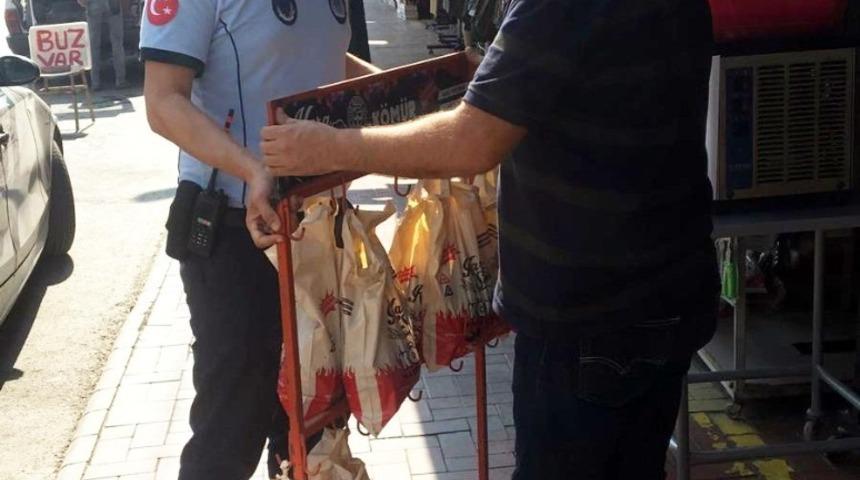 Tarsus&rsquo;ta kaldırım işgaline izin yok